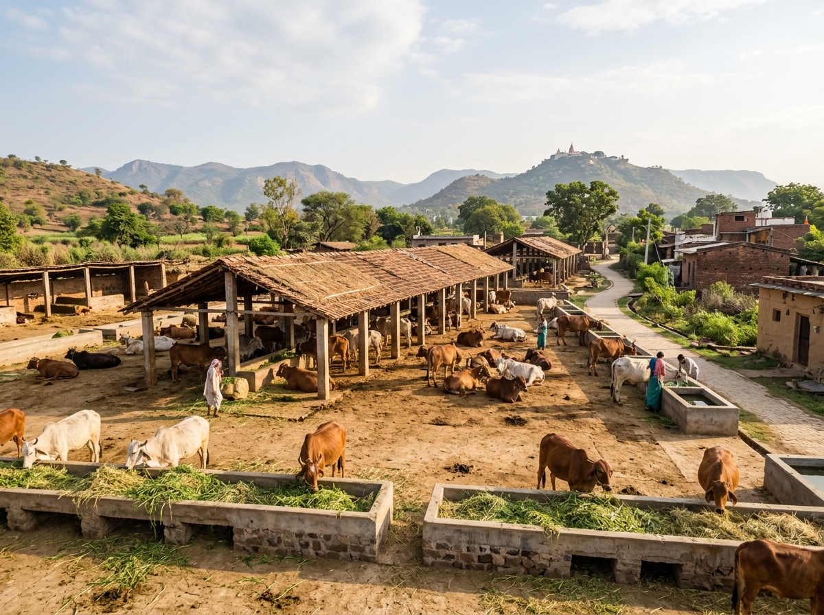 Maihar Gaushala Cow Sanctuary